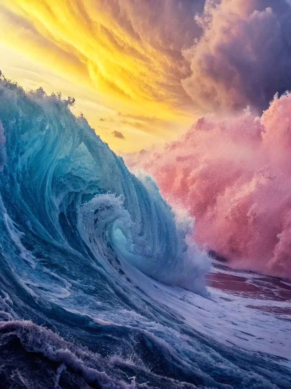 Abstract representation of the French and Tunisian flags merging, symbolizing SSINOVA's FR↔TN optimization services.