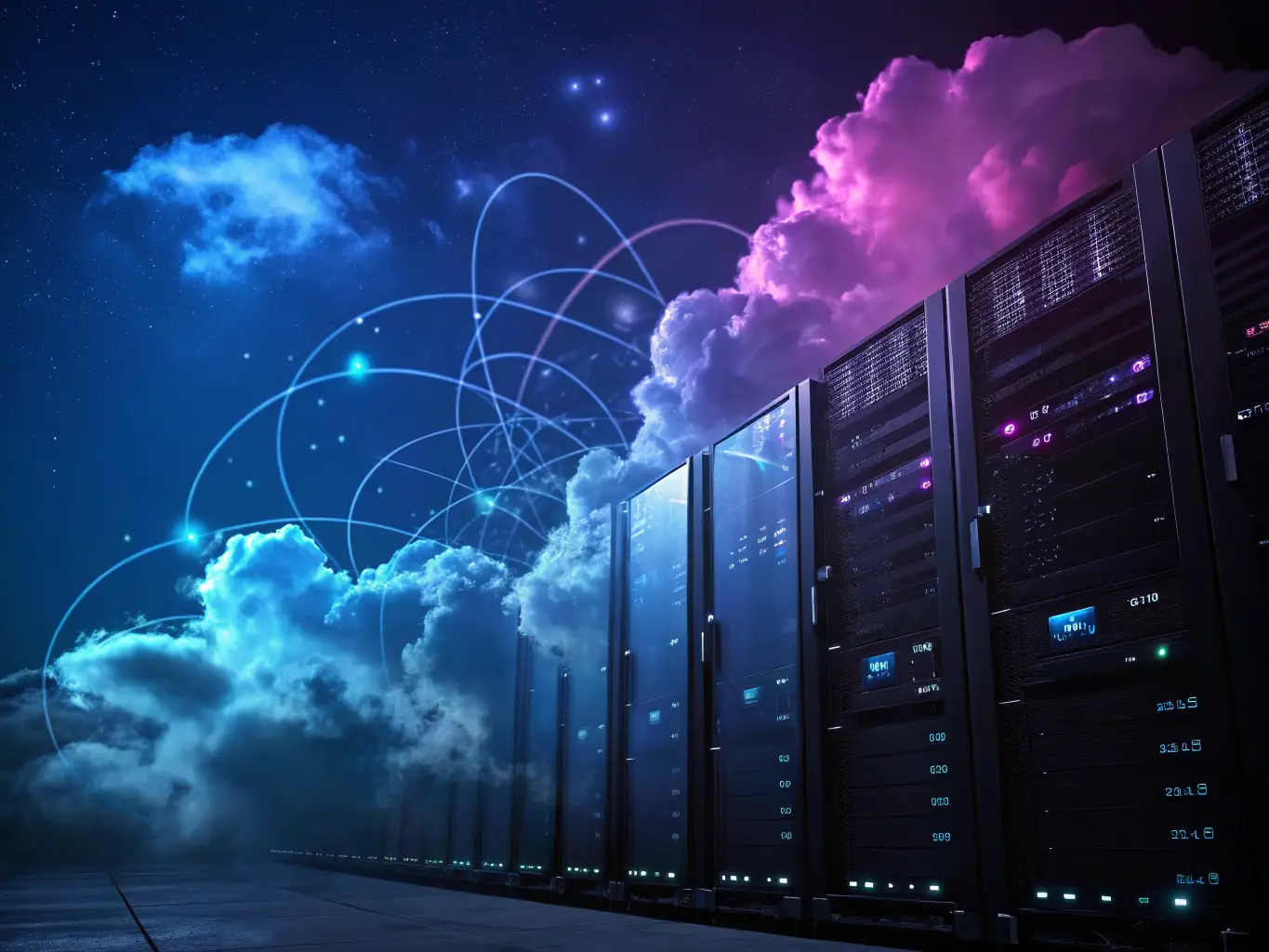 A geometric abstract image representing data flowing through various enterprise systems, highlighting the interconnectedness of Salesforce, SAP, and ESB.